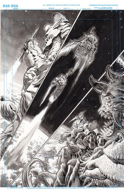 OLYMPUS SAGA MEGALITH #1 (OF 4) CVR O LEWIS LAROSA ORIGINAL ART EDITION 12 VAR (PRE-ORDER: 05/13/2026)