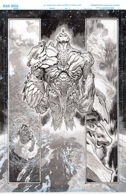 OLYMPUS SAGA MEGALITH #1 (OF 4) CVR T LEWIS LAROSA ORIGINAL ART EDITION 17 VAR (PRE-ORDER: 05/13/2026)