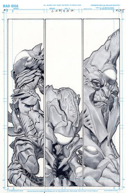 OLYMPUS SAGA MEGALITH #1 (OF 4) CVR V LEWIS LAROSA ORIGINAL ART EDITION 19 VAR (PRE-ORDER: 05/13/2026)