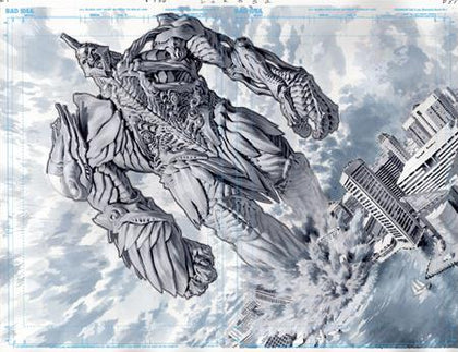 OLYMPUS SAGA MEGALITH #1 (OF 4) CVR W LEWIS LAROSA ORIGINAL ART EDITION 20 VAR (PRE-ORDER: 05/13/2026)