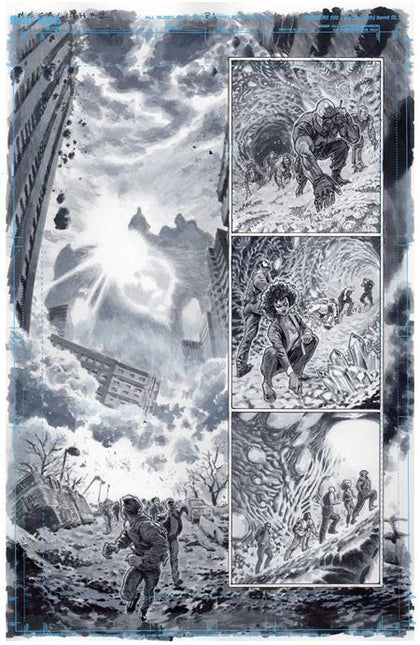 OLYMPUS SAGA MEGALITH #1 (OF 4) CVR Y LEWIS LAROSA ORIGINAL ART EDITION 22 VAR (PRE-ORDER: 05/13/2026)