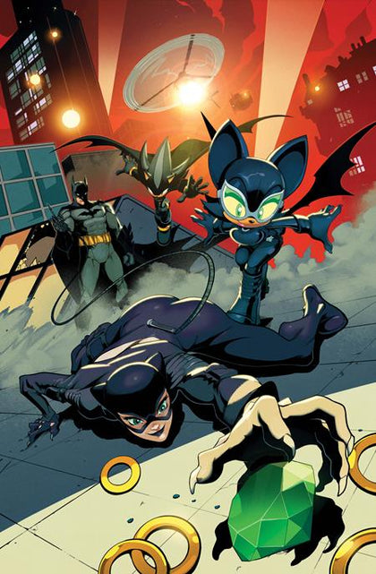 DC X SONIC THE HEDGEHOG THE METAL LEGION #1 (OF 5) CVR B ADAM BRYCE THOMAS CARD STOCK VAR (PRE-ORDER: 05/06/2026)