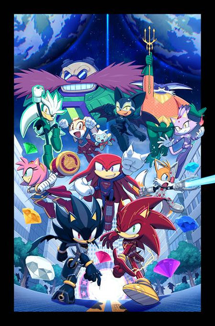 DC X SONIC THE HEDGEHOG THE METAL LEGION #1 (OF 5) CVR D MIN HO KIM CARD STOCK VAR (PRE-ORDER: 05/06/2026)