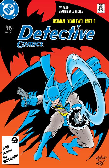DETECTIVE COMICS #578 FACSIMILE EDITION CVR C TODD MCFARLANE FOIL VAR (YEAR TWO PART 4 OF 4)