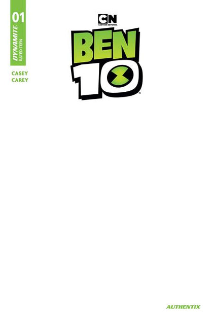 BEN 10 #1 CVR F BLANK AUTHENTIX VAR (PRE-ORDER: 05/06/2026)