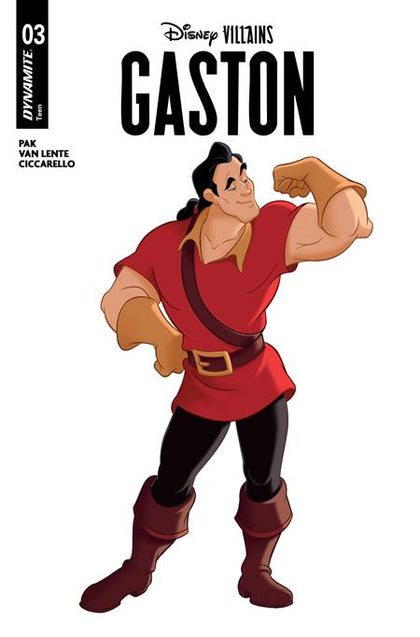 DISNEY VILLAINS GASTON #3 CVR B ANIMATION ART VAR (PRE-ORDER: 05/13/2026)