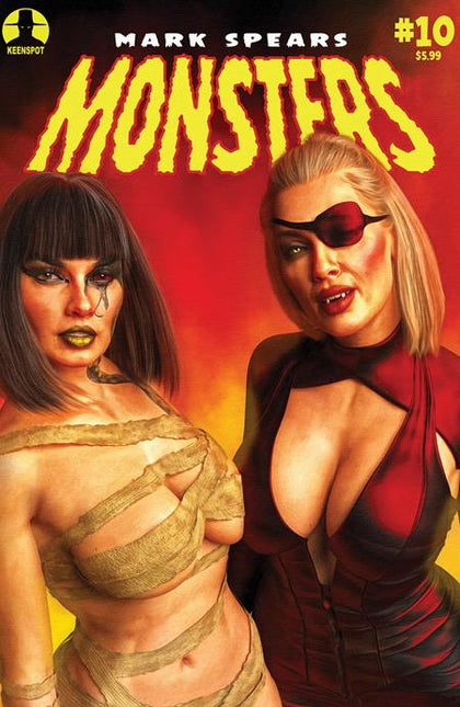MARK SPEARS MONSTERS #10 CVR D MARK SPEARS BLOOD & BEAUTY VAR (PRE-ORDER: 05/27/2026)