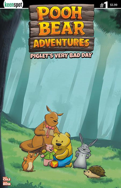 POOH BEAR ADVENTURES PIGLETS VERY BAD DAY #1 (ONE SHOT) CVR B J HAMMOND VAR (PRE-ORDER: 05/20/2026)