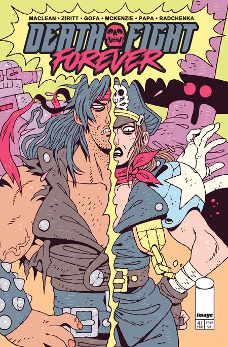 DEATH FIGHT FOREVER #4 (OF 5) CVR B SAM MCKENZIE VAR (PRE-ORDER: 05/20/2026)
