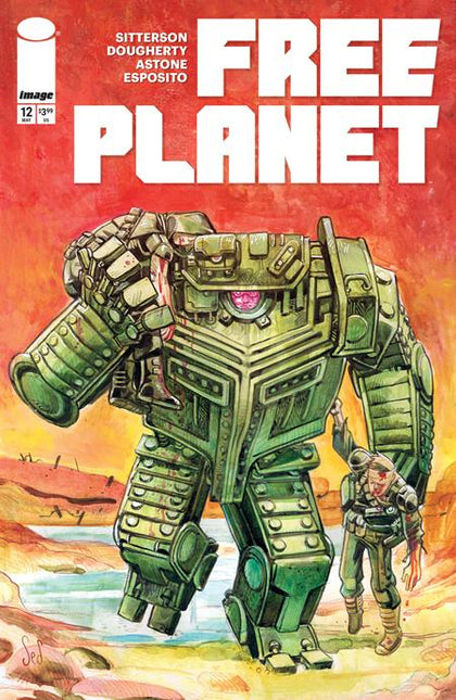FREE PLANET #12 CVR B JED DOUGHERTY VAR (PRE-ORDER: 05/13/2026)
