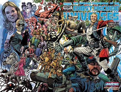 GHOST MACHINE THE OFFICIAL GUIDEBOOK #2 (OF 5) CVR B BRYAN HITCH & BRAD ANDERSON WRAPAROUND VAR (PRE-ORDER: 05/06/2026)
