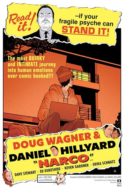 NARCO #3 (OF 5) CVR B DANIEL HILLYARD & DAVE STEWART HOMAGE VAR (PRE-ORDER: 05/20/2026)
