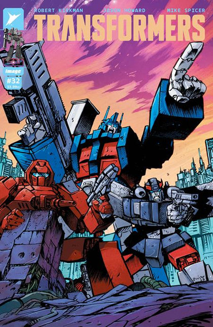 TRANSFORMERS #32 CVR B DANIEL WARREN JOHNSON & MIKE SPICER VAR (PRE-ORDER: 05/13/2026)