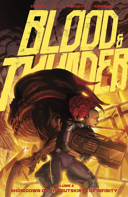 BLOOD & THUNDER TP VOL 02 SHOWDOWN ON THE OUTSKIRTS EJ SU & MSASSYK CVR (PRE-ORDER: 05/13/2026)