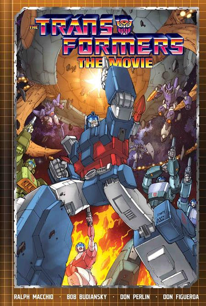 TRANSFORMERS THE MOVIE DELUXE EDITION HC DIRECT MARKET EXCLUSIVE DON FIGUEROA & JOSH BURCHAM CVR (PRE-ORDER: 08/12/2026)