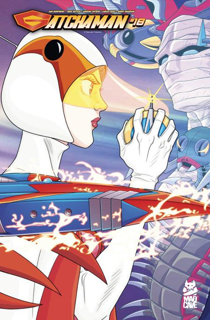 GATCHAMAN #18 CVR B CHRIS BATISTA SABRINA CINTRON TOM CHU VAR (PRE-ORDER: 05/13/2026)