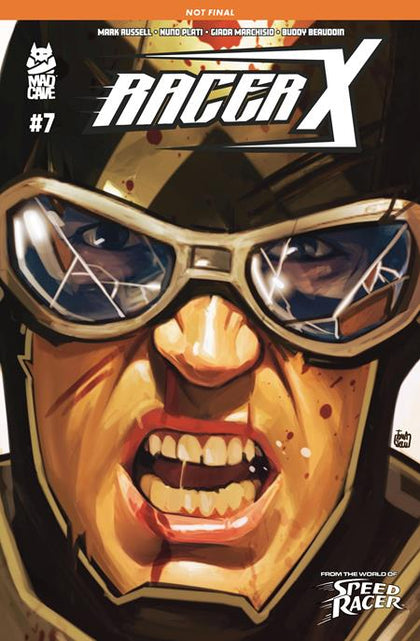RACER X #7 (OF 8) CVR A FRANCESCO TOMASELI (PRE-ORDER: 05/20/2026)