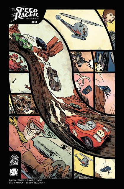 SPEED RACER #8 CVR B JESSE LONERGAN VAR (PRE-ORDER: 05/06/2026)