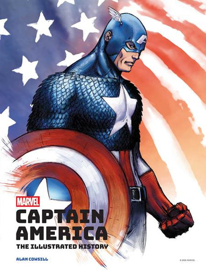MARVELS CAPTAIN AMERICA THE ILLUSTRATED HISTORY HC (PRE-ORDER: 05/06/2026)
