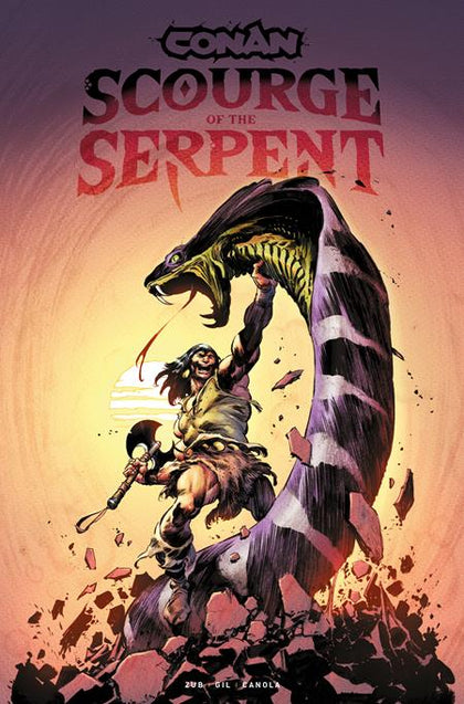 CONAN THE BARBARIAN SCOURGE OF THE SERPENT TP VOL 01 REGULAR EDITION ROBERTO DE LA TORRE (PRE-ORDER: 05/06/2026)
