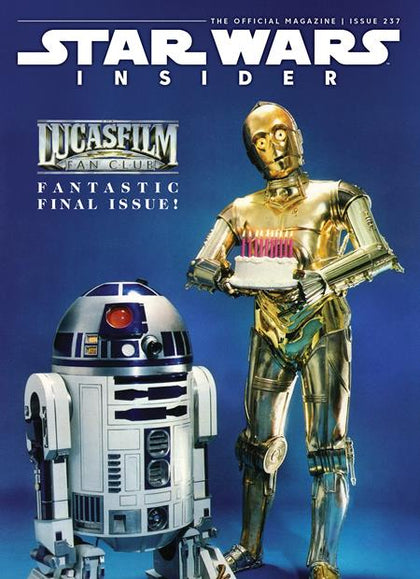 STAR WARS INSIDER #237 THE FINAL ISSUE CVR D FAN CLUB FOIL VAR (PRE-ORDER: 05/06/2026)