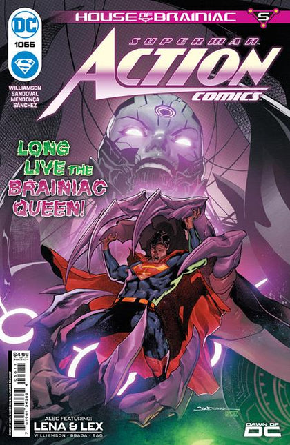 Action Comics #1066 CVR A Rafa Sandoval (House Of Brainiac)