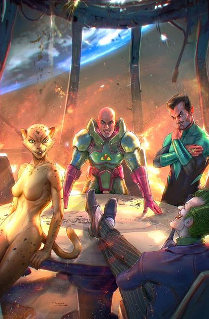 JUSTICE LEAGUE UNLIMITED #8 CVR C TIAGO DA SILVA CARD STOCK VAR (WE ARE YESTERDAY) (PRE-ORDER: 06/25/2025)