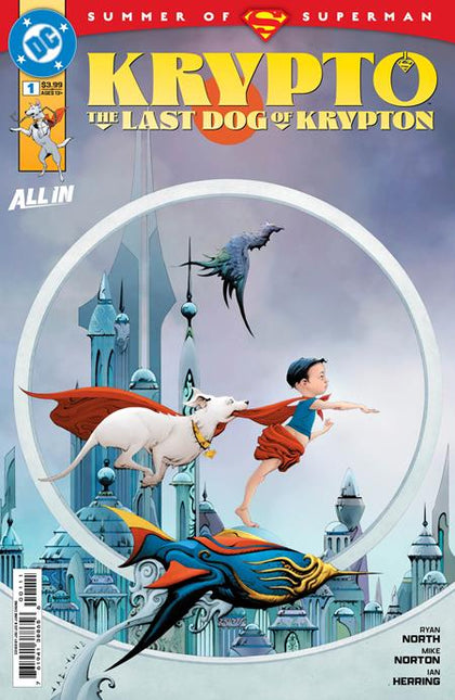 KRYPTO THE LAST DOG OF KRYPTON #1 (OF 5) CVR A JAE LEE