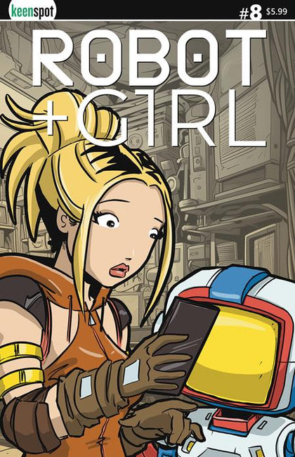 ROBOT + GIRL #8 CVR B MIKE WHITE VAR (PRE-ORDER: 06/18/2025)