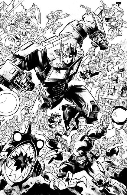 GI JOE #8 CVR H JASON HOWARD ENERGON UNIVERSE SECOND ANNIVERSARY VAR