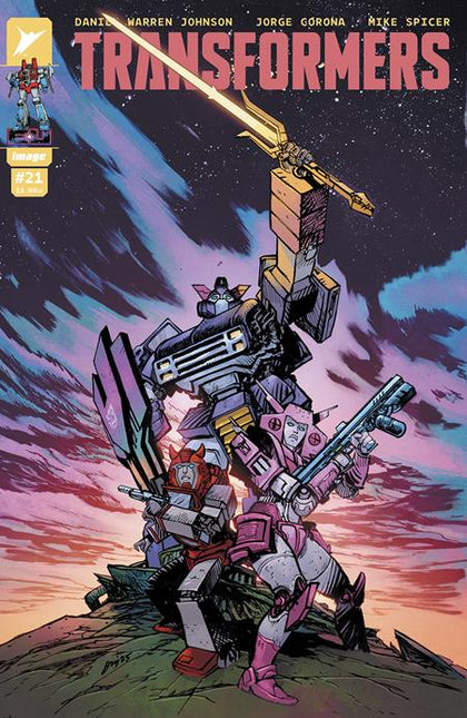 TRANSFORMERS #21 CVR A DANIEL WARREN JOHNSON & MIKE SPICER (PRE-ORDER: 06/11/2025)