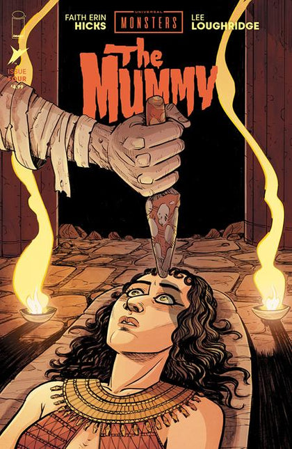 UNIVERSAL MONSTERS THE MUMMY #4 (OF 4) CVR A FAITH ERIN HICKS (PRE-ORDER: 06/25/2025)