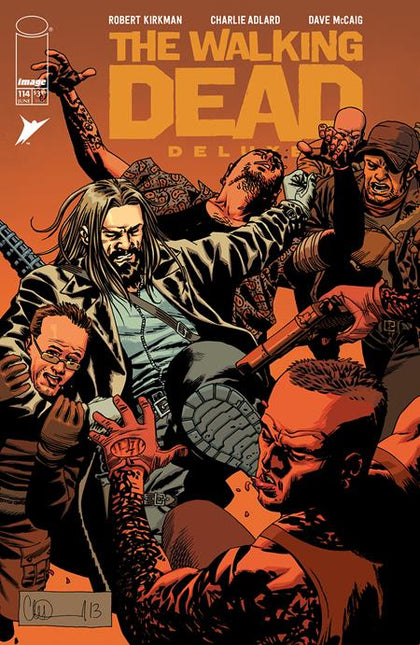 WALKING DEAD DELUXE #114 CVR B CHARLIE ADLARD & DAVE MCCAIG VAR (PRE-ORDER: 06/04/2025)