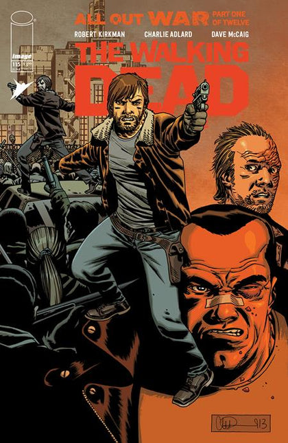 WALKING DEAD DELUXE #115 CVR B CHARLIE ADLARD & DAVE MCCAIG VAR (PRE-ORDER: 06/18/2025)