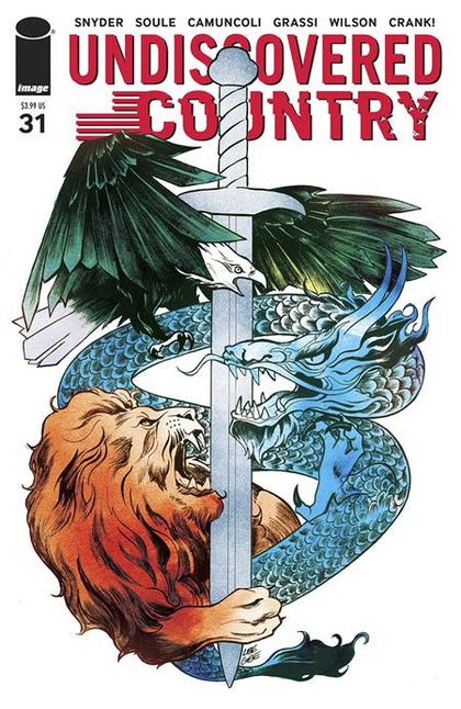 UNDISCOVERED COUNTRY #31 CVR B LEE GARBETT VAR (PRE-ORDER: 06/25/2025)