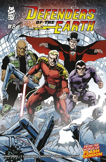DEFENDERS OF THE EARTH #8 (OF 8) CVR A JIM CALAFIORE (PRE-ORDER: 06/25/2025)