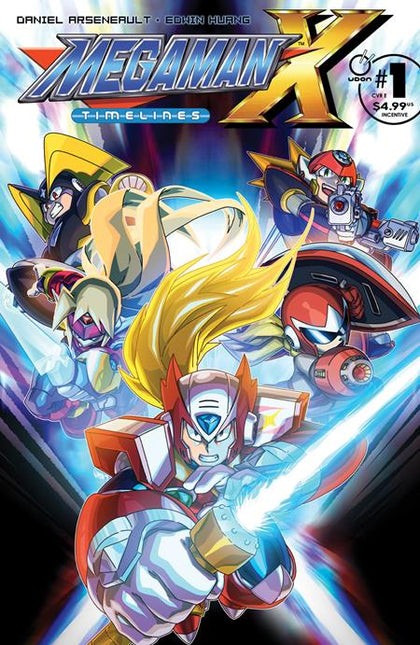 MEGA MAN X TIMELINES #1 (ONE SHOT) CVR E INC 1:5 JEFFREY CHAMBA CRUZ VAR (PRE-ORDER: 06/18/2025)