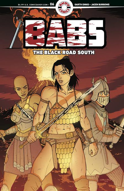 BABS THE BLACK ROAD SOUTH #6 (OF 6) CVR A JACEN BURROWS (PRE-ORDER: 06/24/2026)