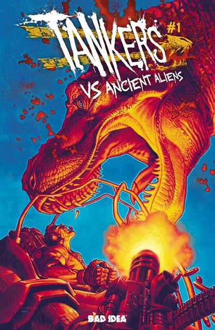 TANKERS VS ANCIENT ALIENS #1 (OF 4) CVR B LEWIS LAROSA VAR (PRE-ORDER: 06/10/2026)