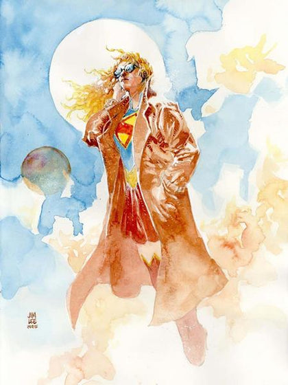 SUPERGIRL #14 CVR E JIM LEE SUPERGIRL MOVIE CARD STOCK VAR (THE REIGN OF THE SUPERBOYS) (PRE-ORDER: 06/10/2026)