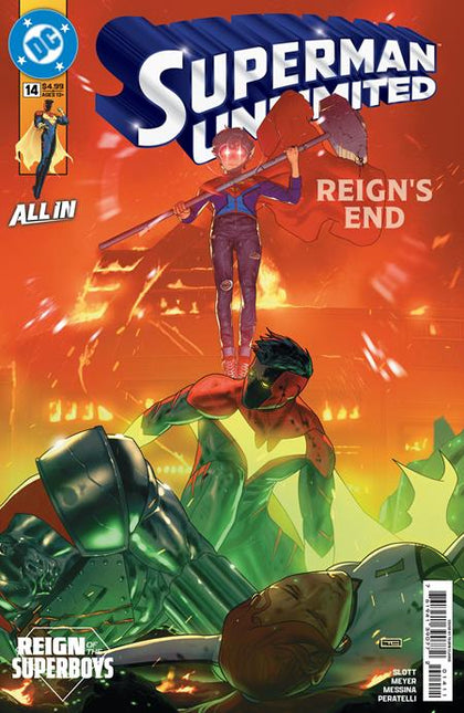 SUPERMAN UNLIMITED #14 CVR A TAURIN CLARKE (THE REIGN OF THE SUPERBOYS)