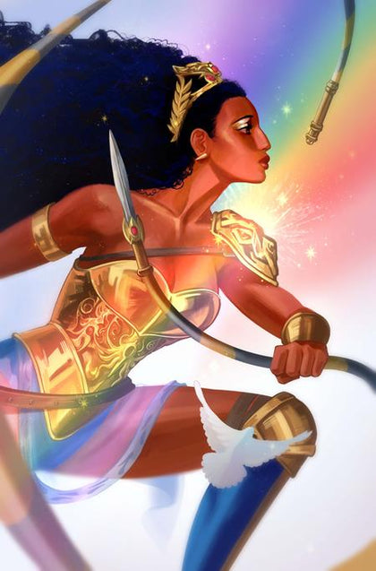 WONDER WOMAN #34 CVR E FATIMA WAJID DC PRIDE CARD STOCK VAR (PRE-ORDER: 06/17/2026)