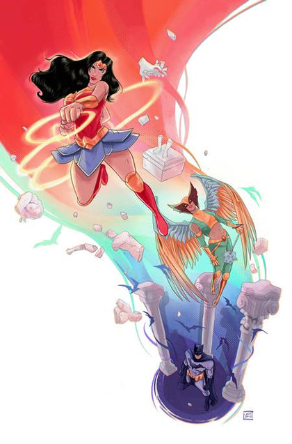 JUSTICE LEAGUE UNLIMITED #20 CVR E YASMIN FLORES MONTANEZ CARD STOCK VAR (PRE-ORDER: 06/24/2026)