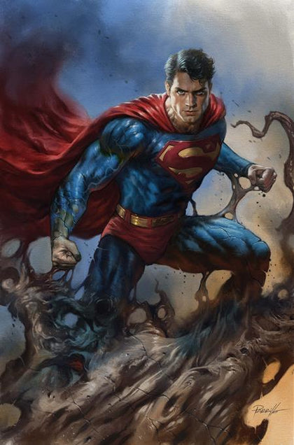 ADVENTURES OF SUPERMAN BOOK OF EL #9 (OF 12) CVR B LUCIO PARRILLO CARD STOCK VAR (PRE-ORDER: 06/03/2026)
