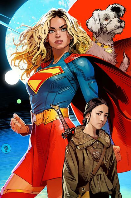 BATMAN SUPERMAN WORLDS FINEST #52 CVR D DAN MORA SUPERGIRL MOVIE CARD STOCK VAR (PRE-ORDER: 06/17/2026)