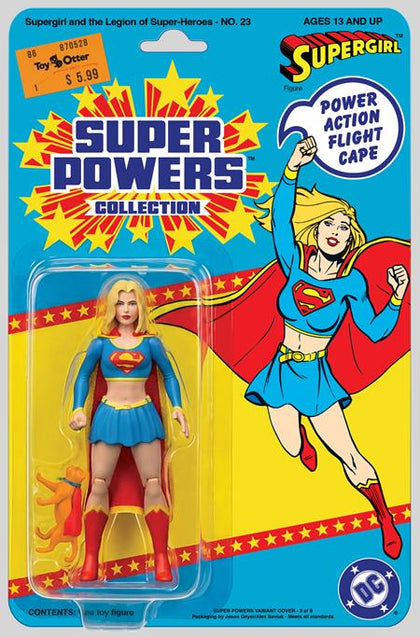 SUPERGIRL AND THE LEGION OF SUPER HEROES #23 FACSIMILE EDITION CVR B JASON GEYER & ALEX SAVIUK SUPERGIRL SUPER POWERS CARD STOCK VAR (PRE-ORDER: 06/10/2026)
