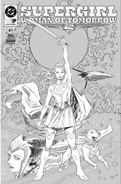 DC W.I.P. SUPERGIRL WOMAN OF TOMORROW #1