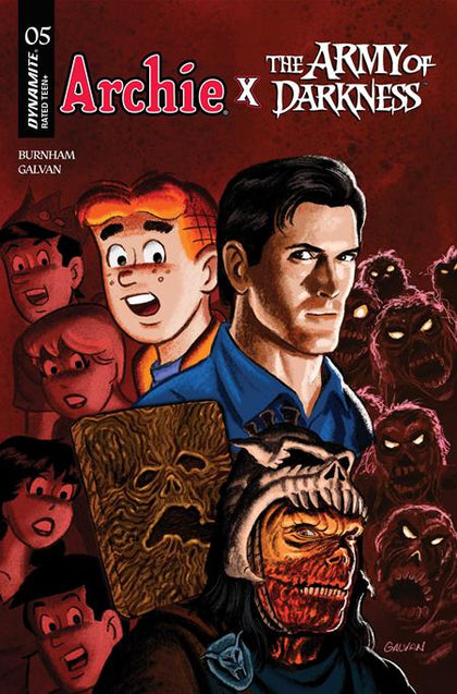 ARCHIE X ARMY OF DARKNESS #5 CVR B BILL GALVAN VAR (PRE-ORDER: 06/10/2026)