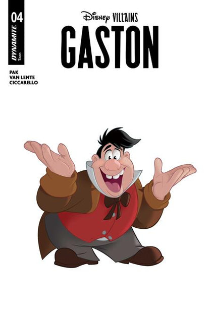 DISNEY VILLAINS GASTON #4 CVR B ANIMATION ART VAR (PRE-ORDER: 06/10/2026)