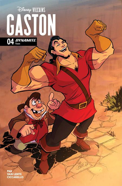 DISNEY VILLAINS GASTON #4 CVR D DAVID COUSENS VAR (PRE-ORDER: 06/10/2026)